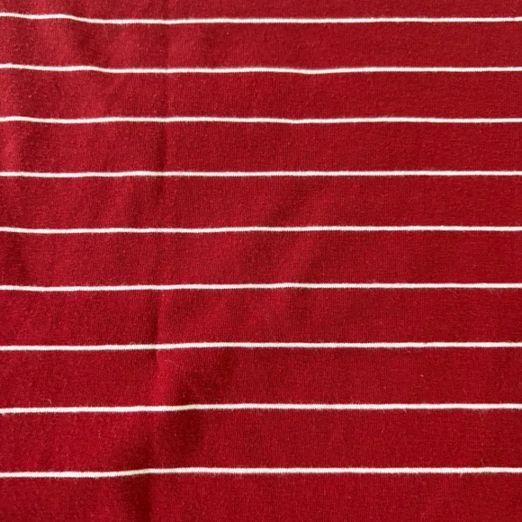 Red and White Striped Shirt- Max Studio - Picture 2 of 4